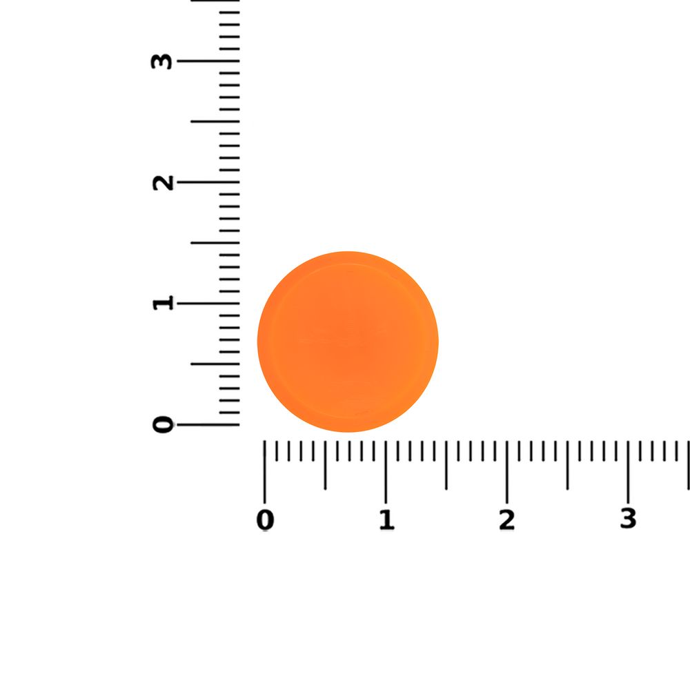 Двойной фиксатор для шнура Brоgy, оранжевый неон / Миниатюра WWW (1000)