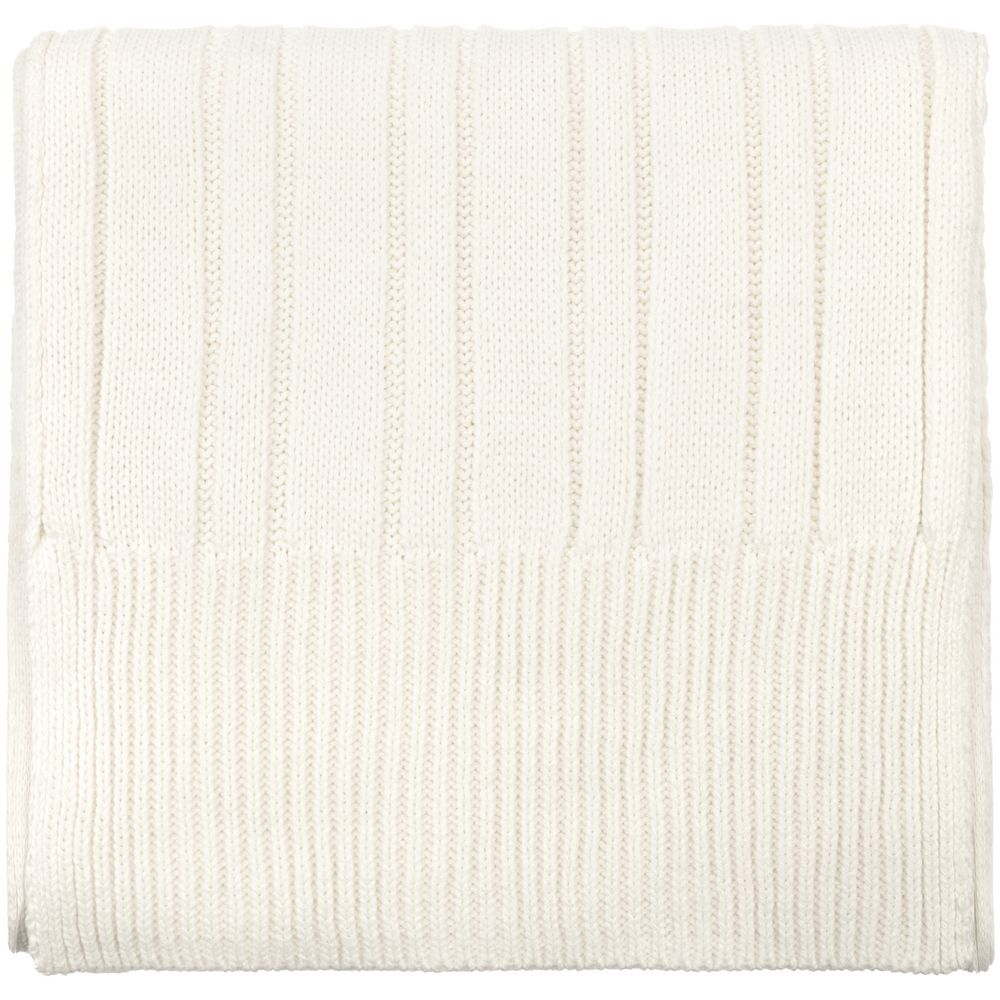 Шарф Knit Beat, белый (молочный) / Миниатюра WWW (1000)