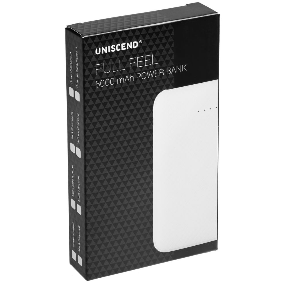 Внешний аккумулятор Uniscend Full Feel 5000 mAh, синий / Миниатюра WWW (1000)