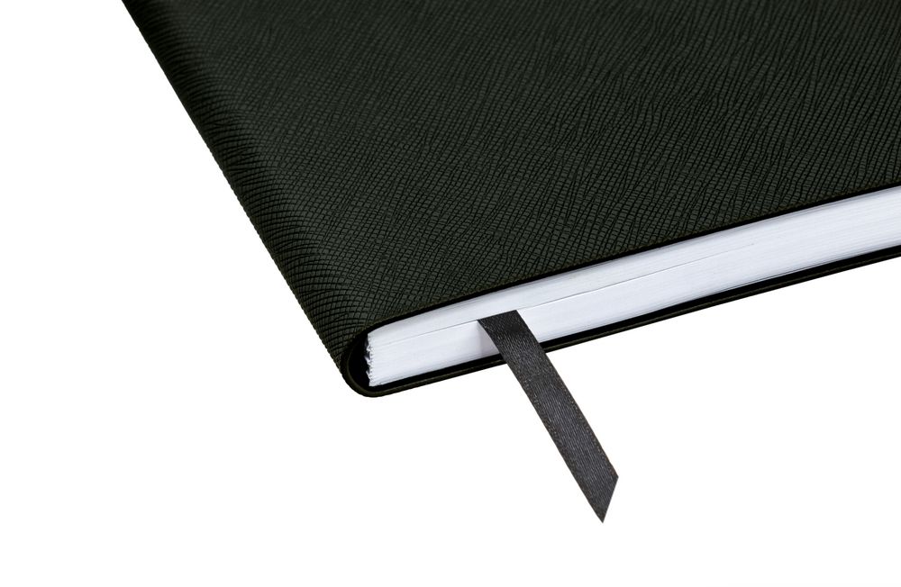 Ежедневник Costar, недатированный, черный / Миниатюра WWW (1000)