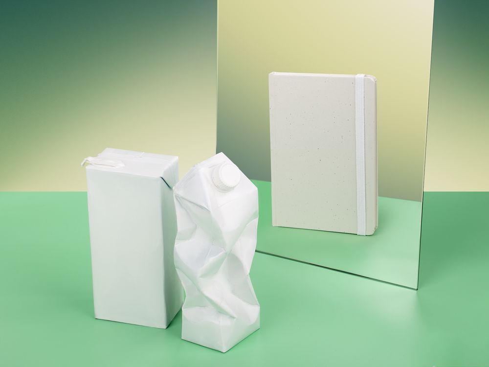 Блокнот Lactonica, белый / Миниатюра WWW (1000)