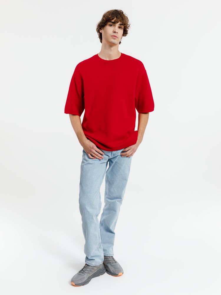 Джемпер с коротким рукавом Siluetti Volumica, красный / Миниатюра WWW (1000)