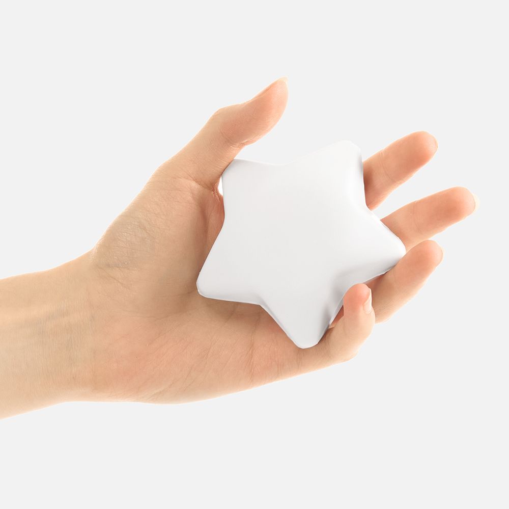 Антистресс «Звезда», белый / Миниатюра WWW (1000)