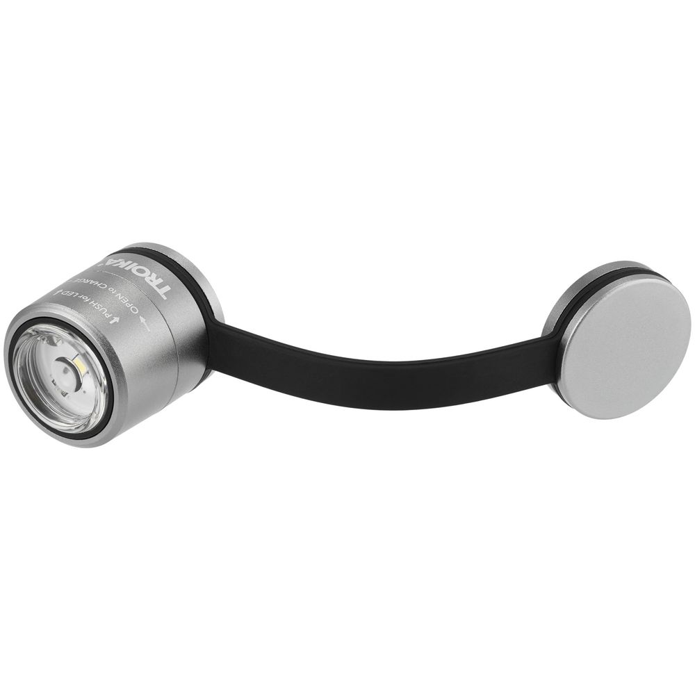 Фонарик Eco Run, серебристый / Миниатюра WWW (1000)