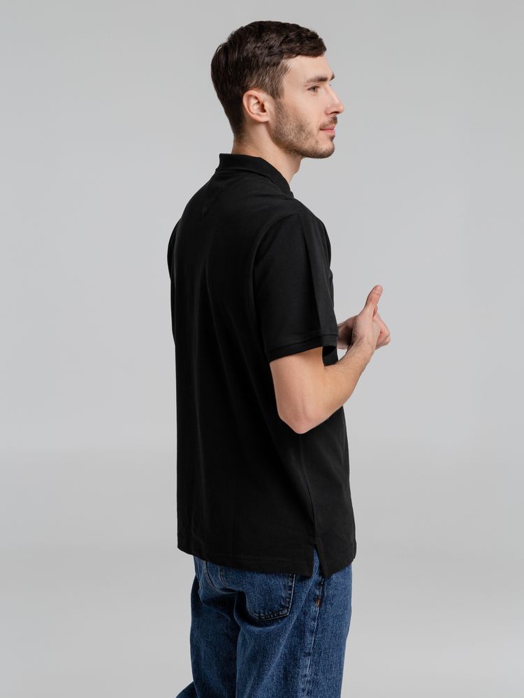 Рубашка поло мужская Neptune, черная / Миниатюра WWW (1000)