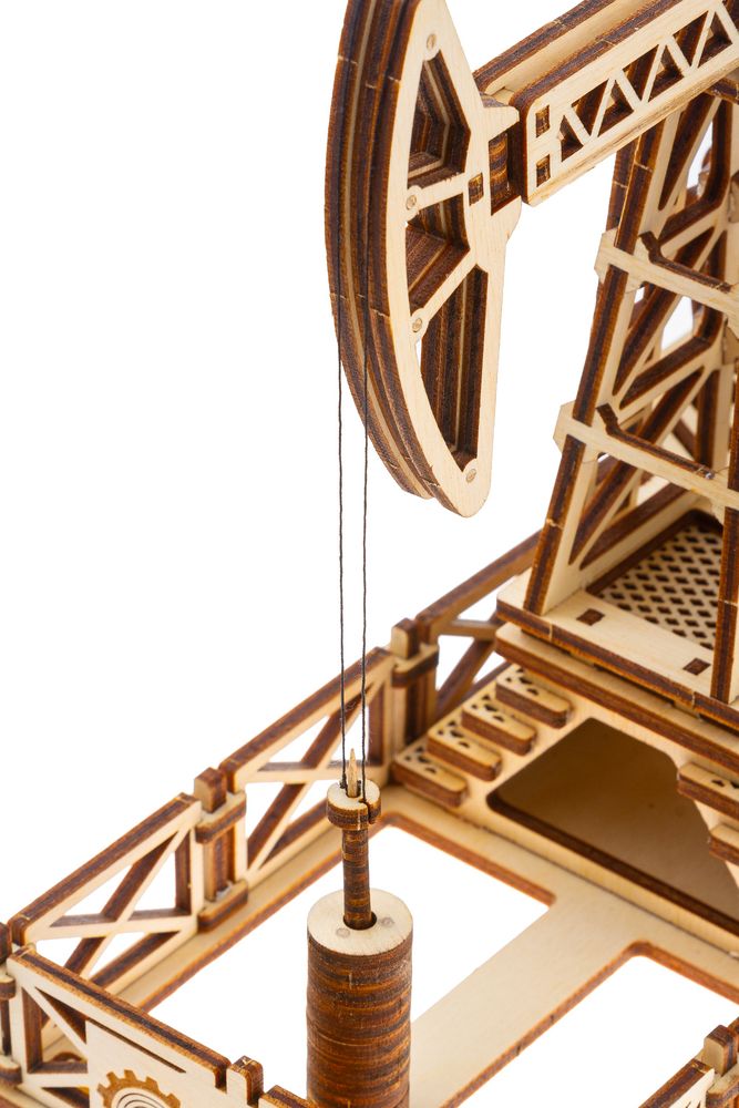 Механический конструктор «Нефтяная качалка» / Миниатюра WWW (1000)