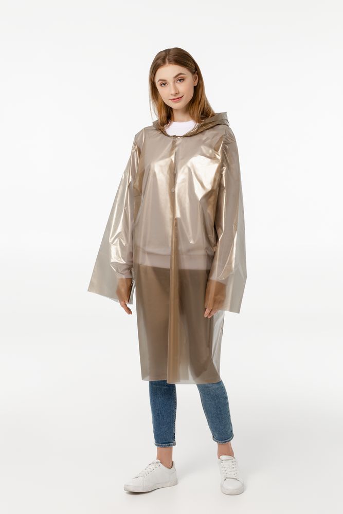 Дождевик-плащ CloudTime, золотистый / Миниатюра WWW (1000)