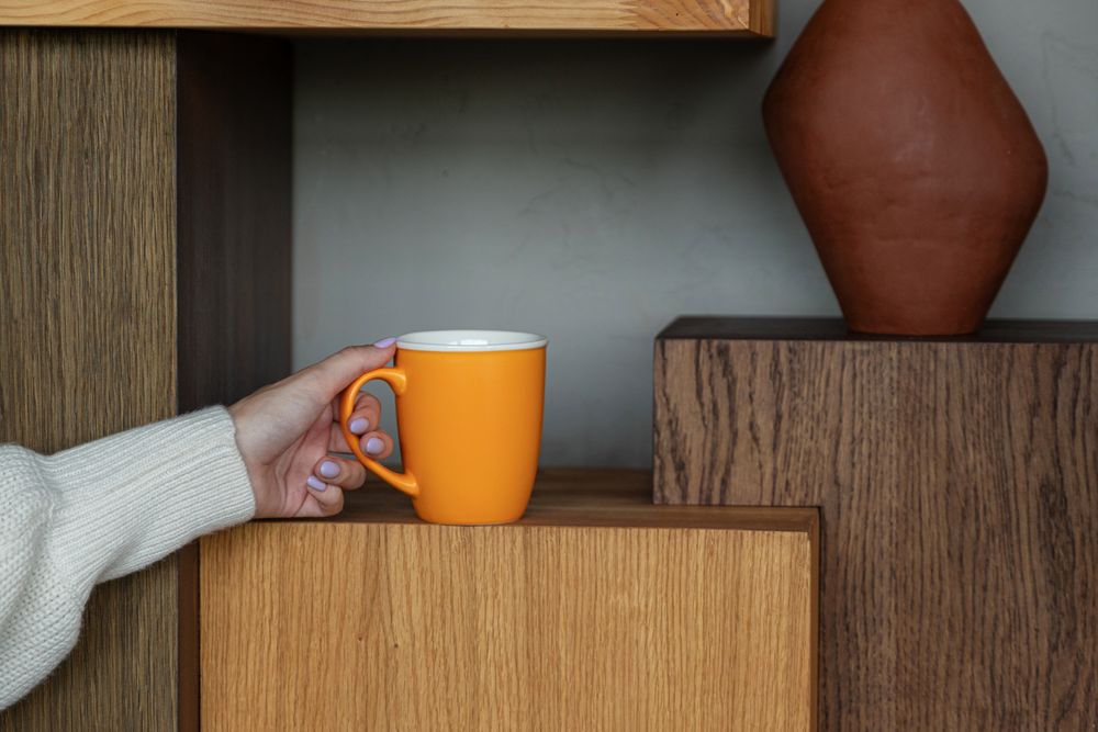 Кружка Doppel, желтая / Миниатюра WWW (1000)