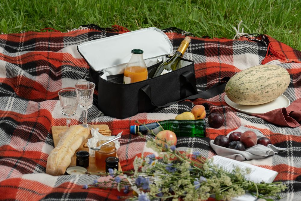 Плед «Эльф», красный / Миниатюра WWW (1000)