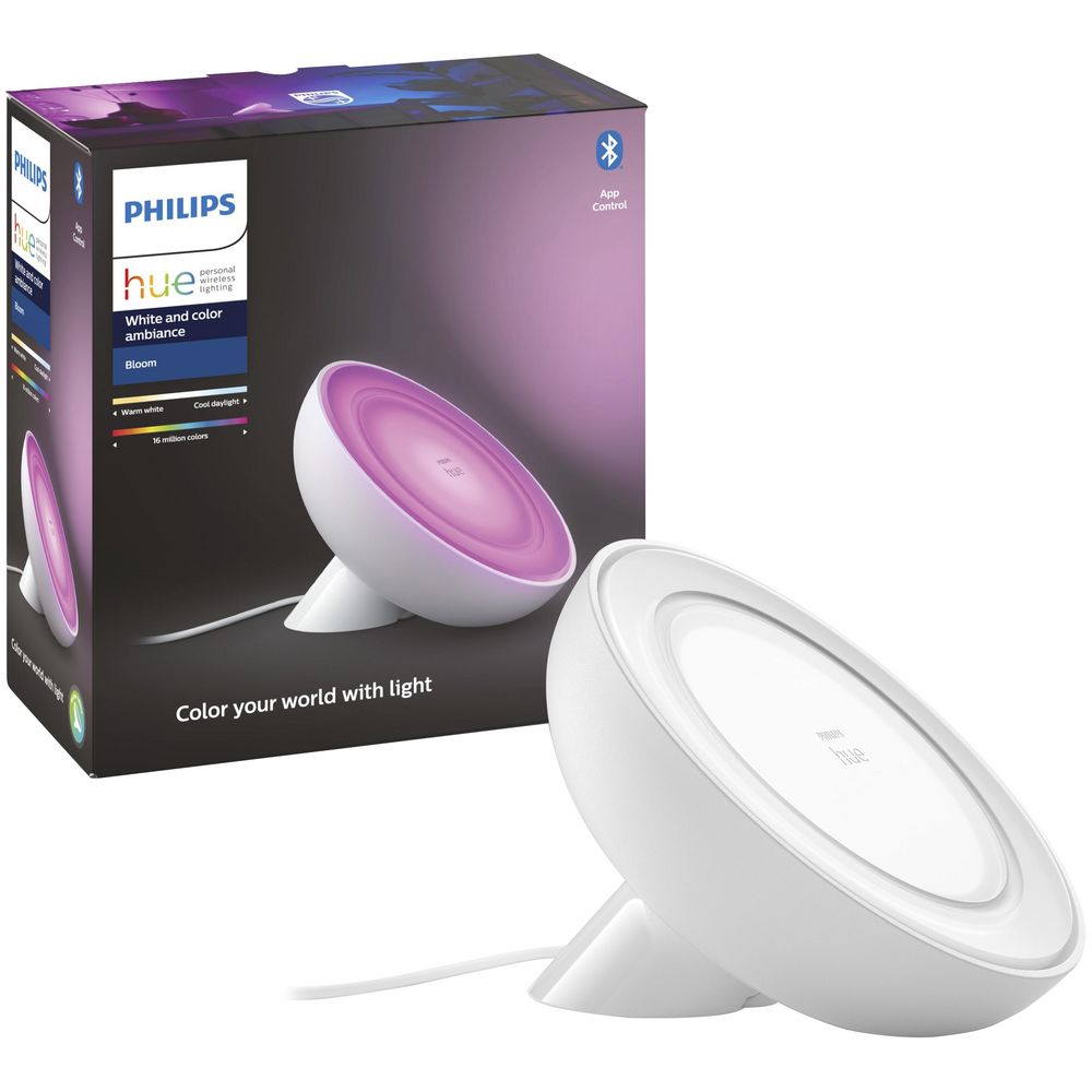 Настольная лампа Bloom, белая / Миниатюра WWW (1000)