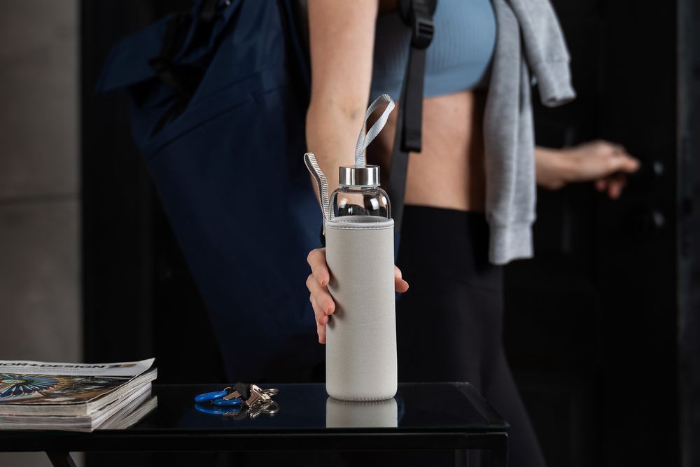 Бутылка для воды Sleeve Ace, серая / Миниатюра имиджевого (1000)