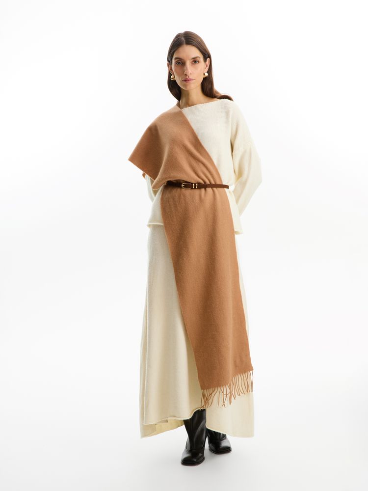 Шарф Graceful, бежевый / Миниатюра WWW (1000)