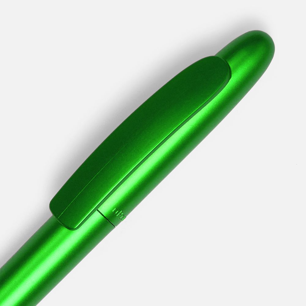 Ручка шариковая Moor Silver, зеленый металлик / Миниатюра WWW (1000)