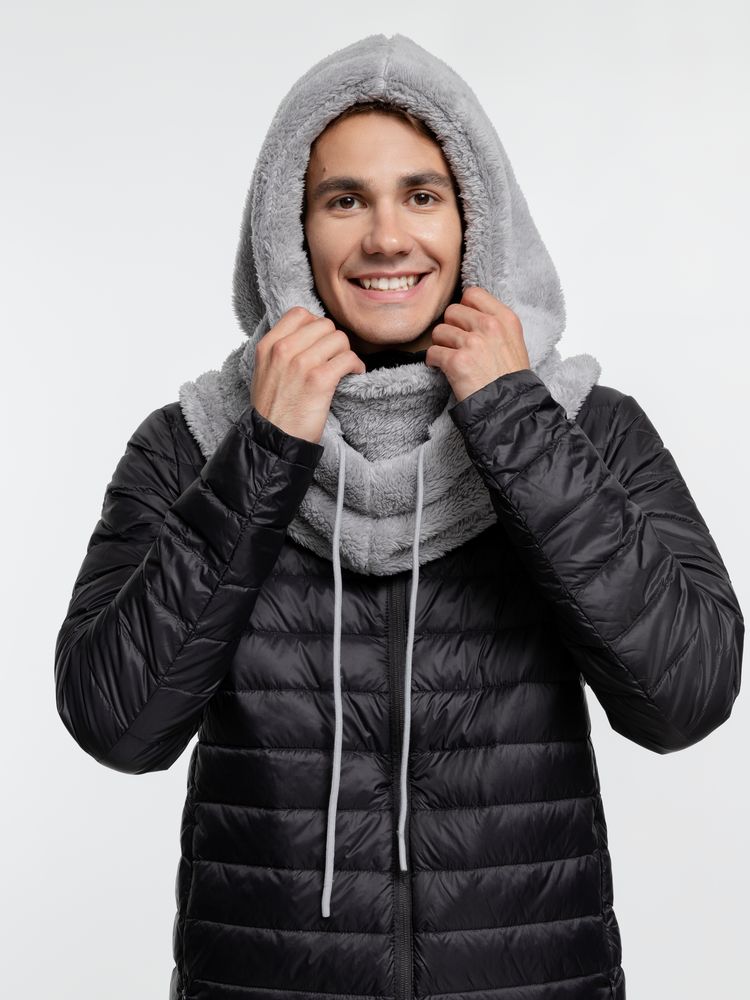 Балаклава-капюшон Flocky, серая / Миниатюра WWW (1000)