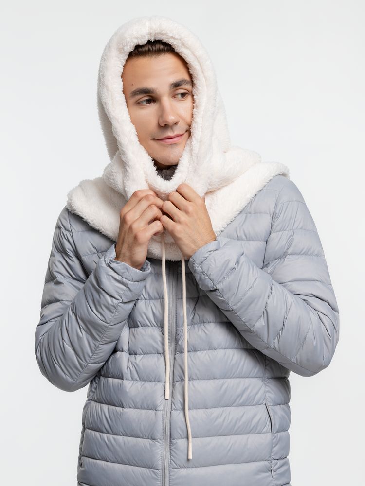 Балаклава-капюшон Flocky, молочно-белая / Миниатюра WWW (1000)