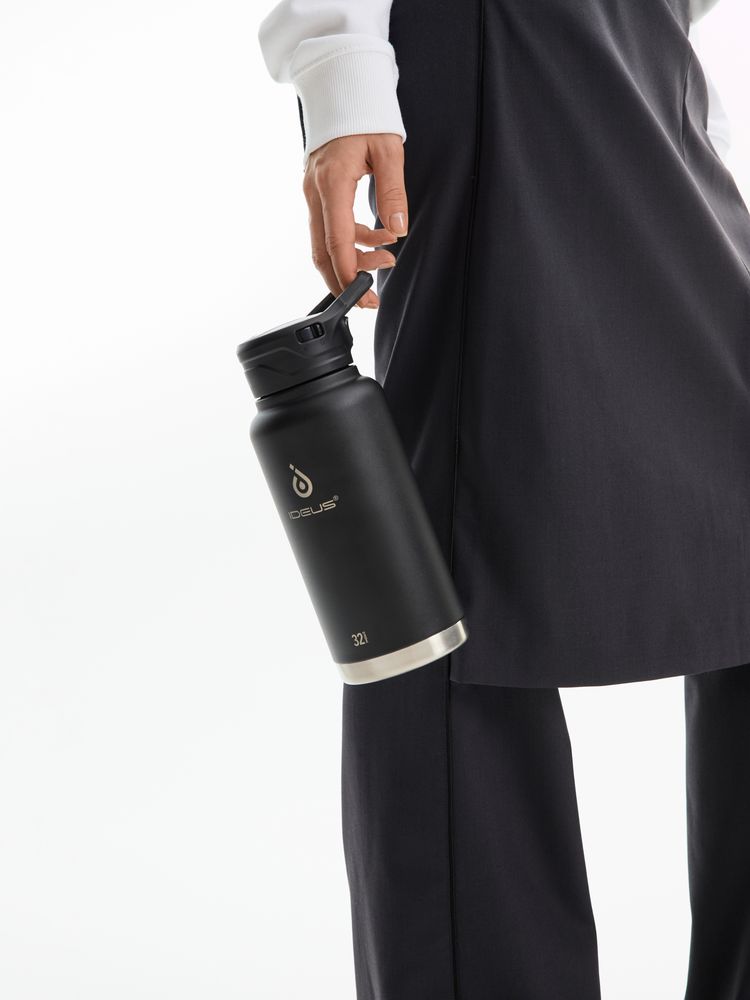 Термобутылка XL 2.0, черная / Миниатюра WWW (1000)