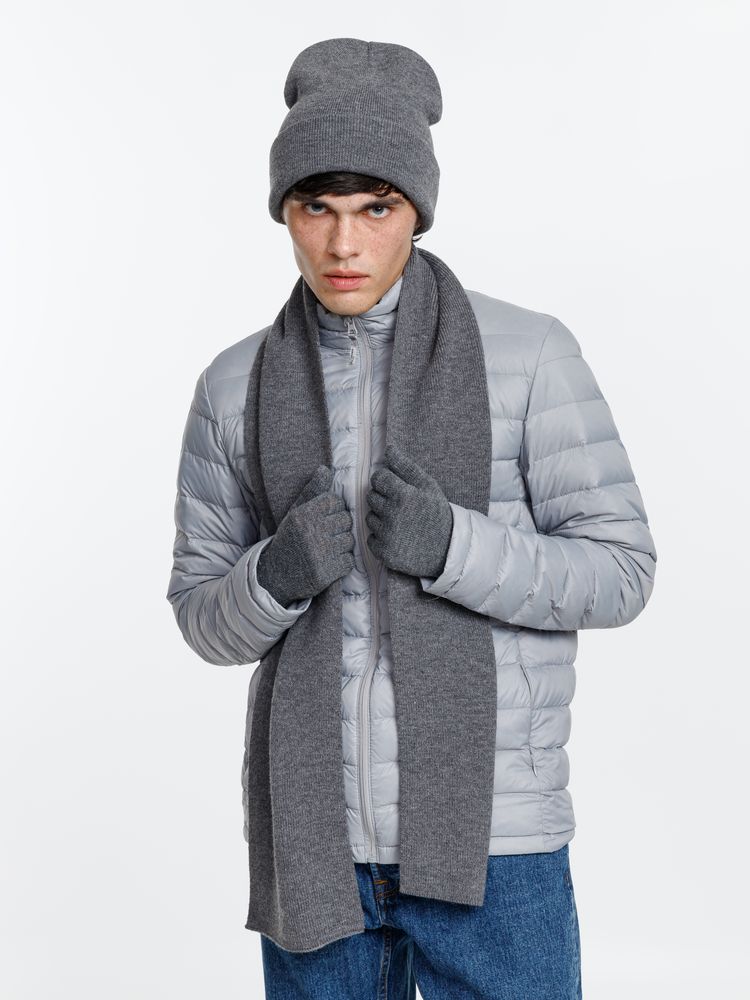 Шарф Urban Flow, темно-серый меланж / Миниатюра WWW (1000)