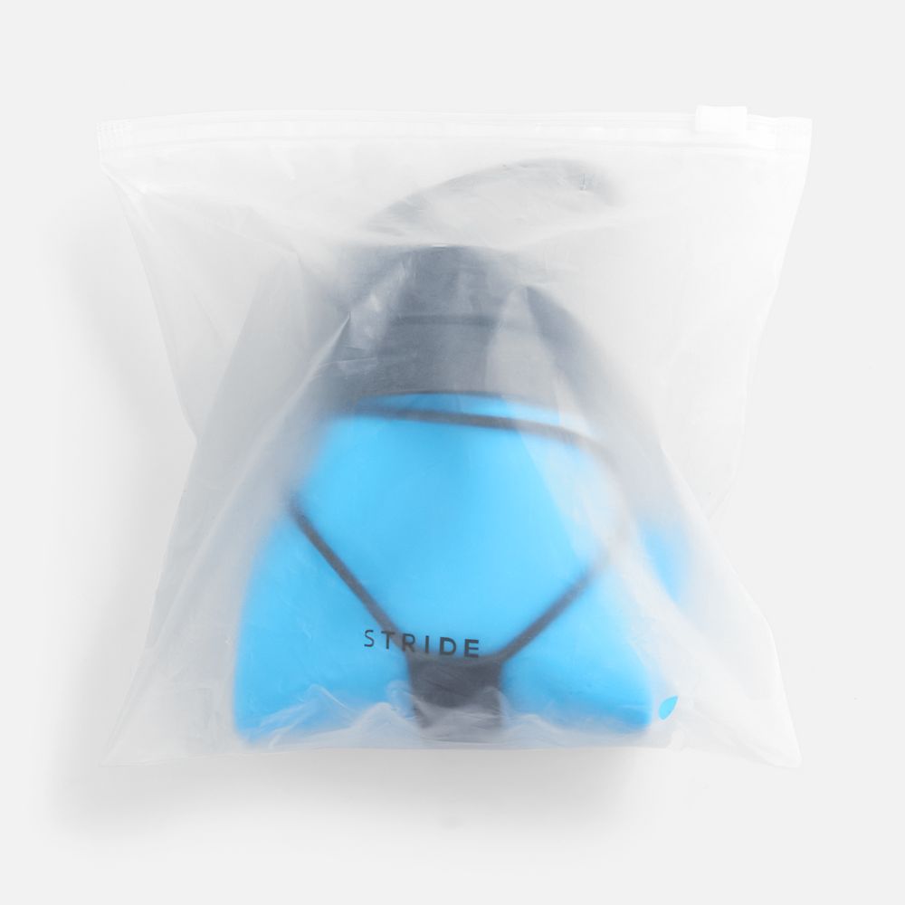 Складная бутылка для воды Langfossen, голубая / Миниатюра (упак) (1000)