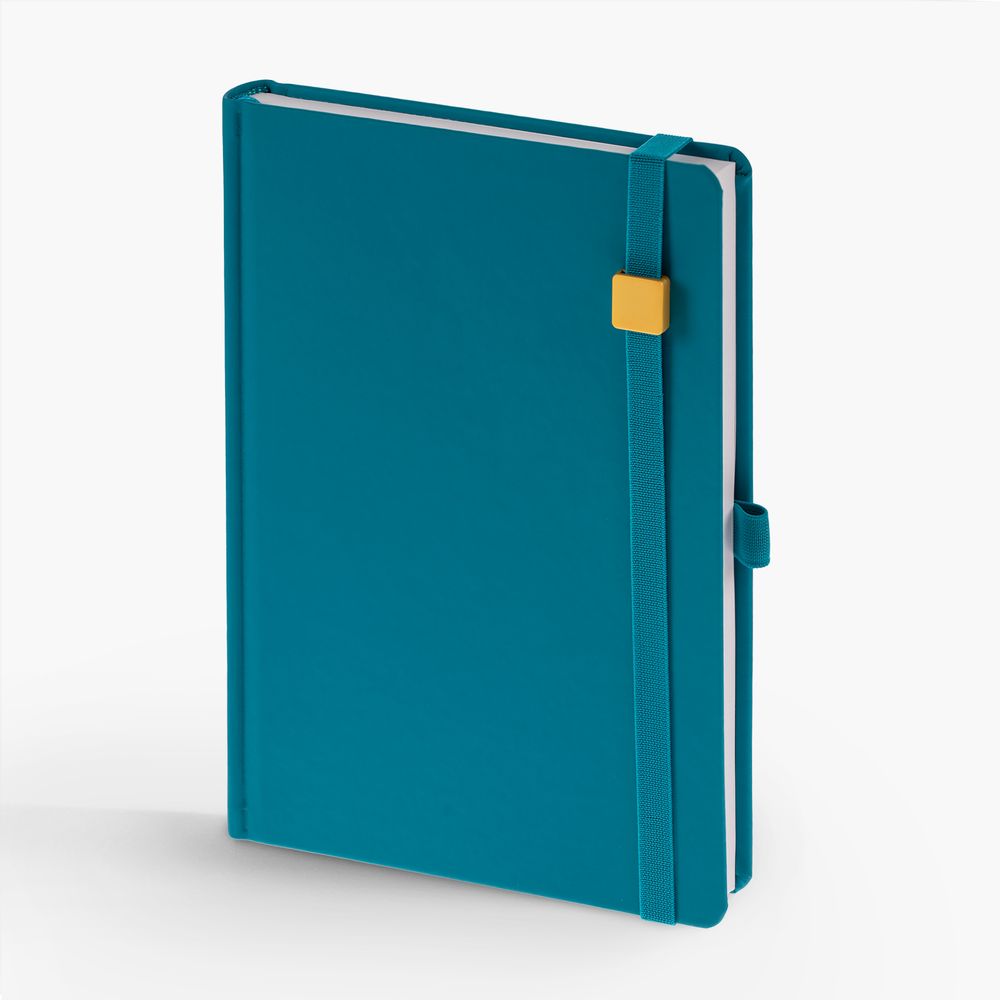 Ежедневник Favor Gold, недатированный, бирюзовый / Миниатюра WWW (1000)