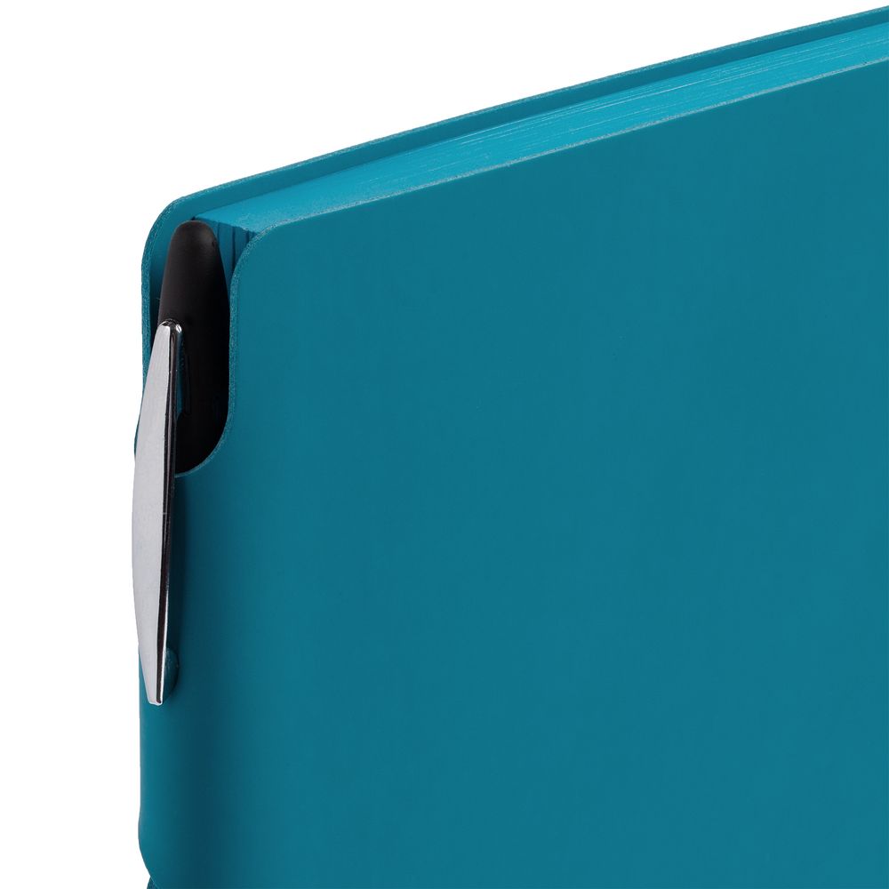 Ежедневник Flexpen Shall, недатированный, бирюзовый / Миниатюра WWW (1000)