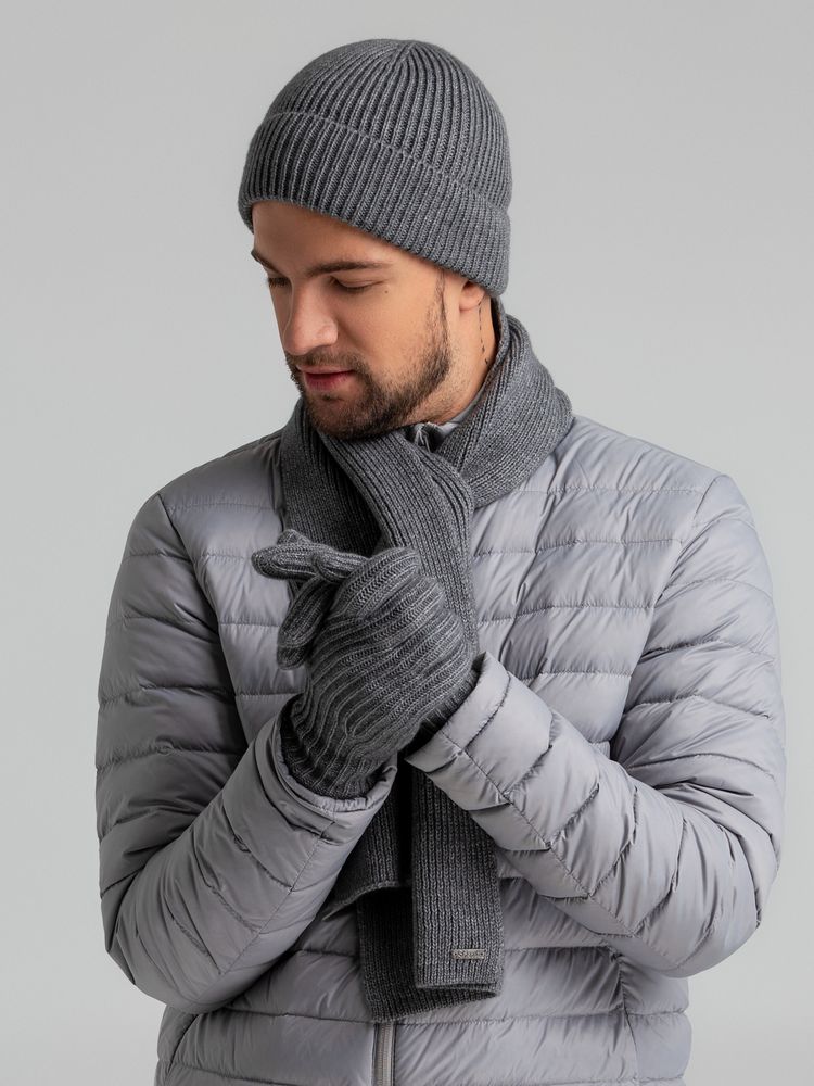 Шапка Bernard, серая / Миниатюра WWW (1000)