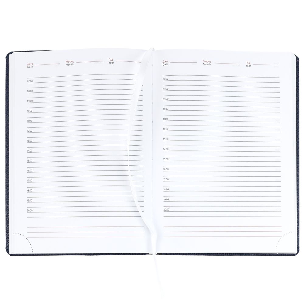 Ежедневник Sagrin, недатированный, темно-синий / Миниатюра WWW (1000)