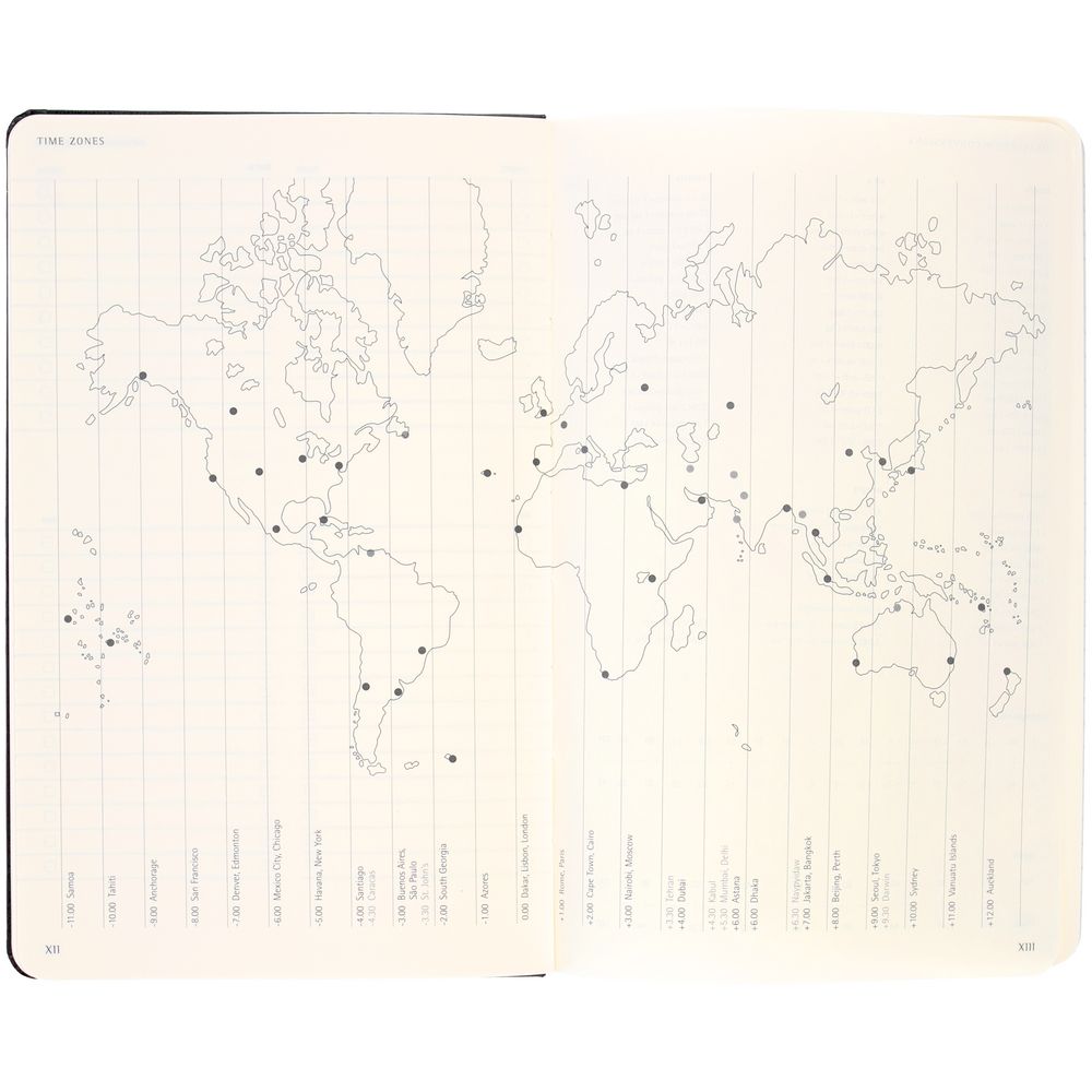 Записная книжка Moleskine Professional Large, черная / Миниатюра WWW (1000)