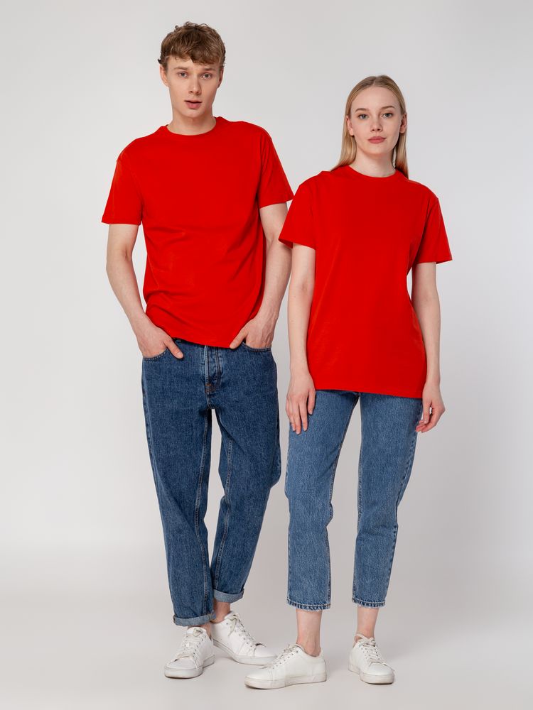 Футболка унисекс T-Bolka 160, красная / Миниатюра WWW (1000)