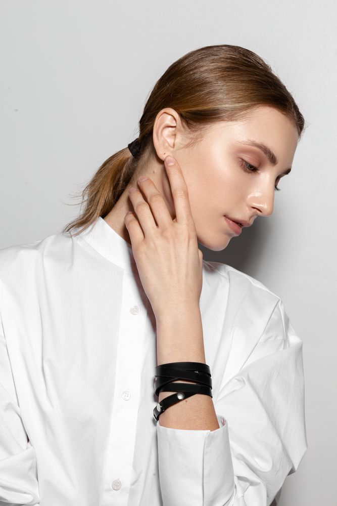 Браслет в тубусе «Ловец слов», черный / Миниатюра WWW (1000)