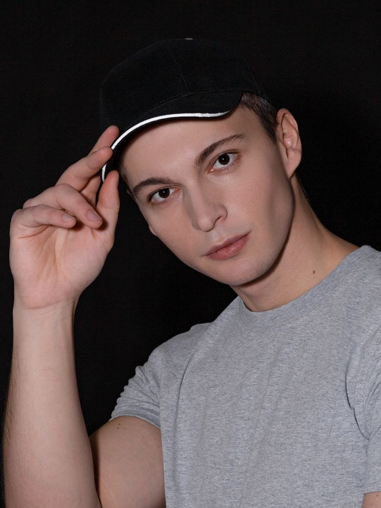 Бейсболка Hard Work Black со светоотражающим элементом / Миниатюра WWW (1000)