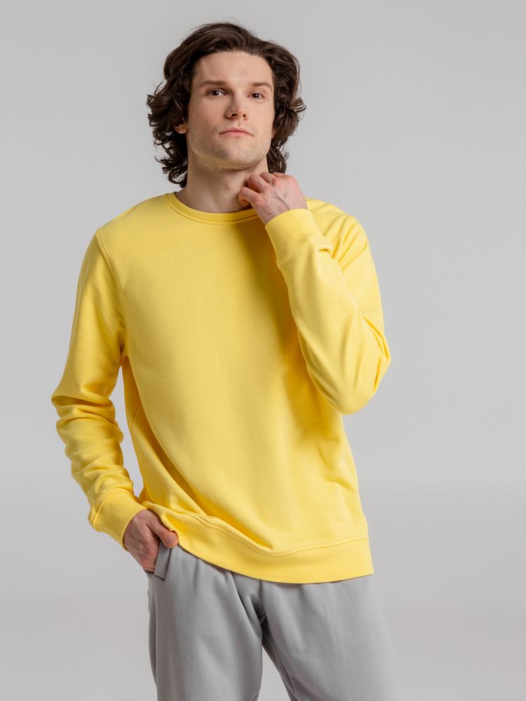 Свитшот унисекс BNC Organic, желтый / Миниатюра WWW (1000)