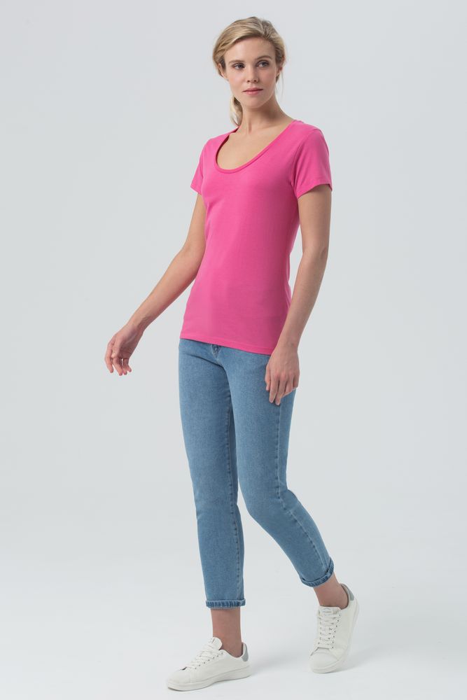 Футболка женская Metropolitan, ярко-розовая / Миниатюра WWW (1000)