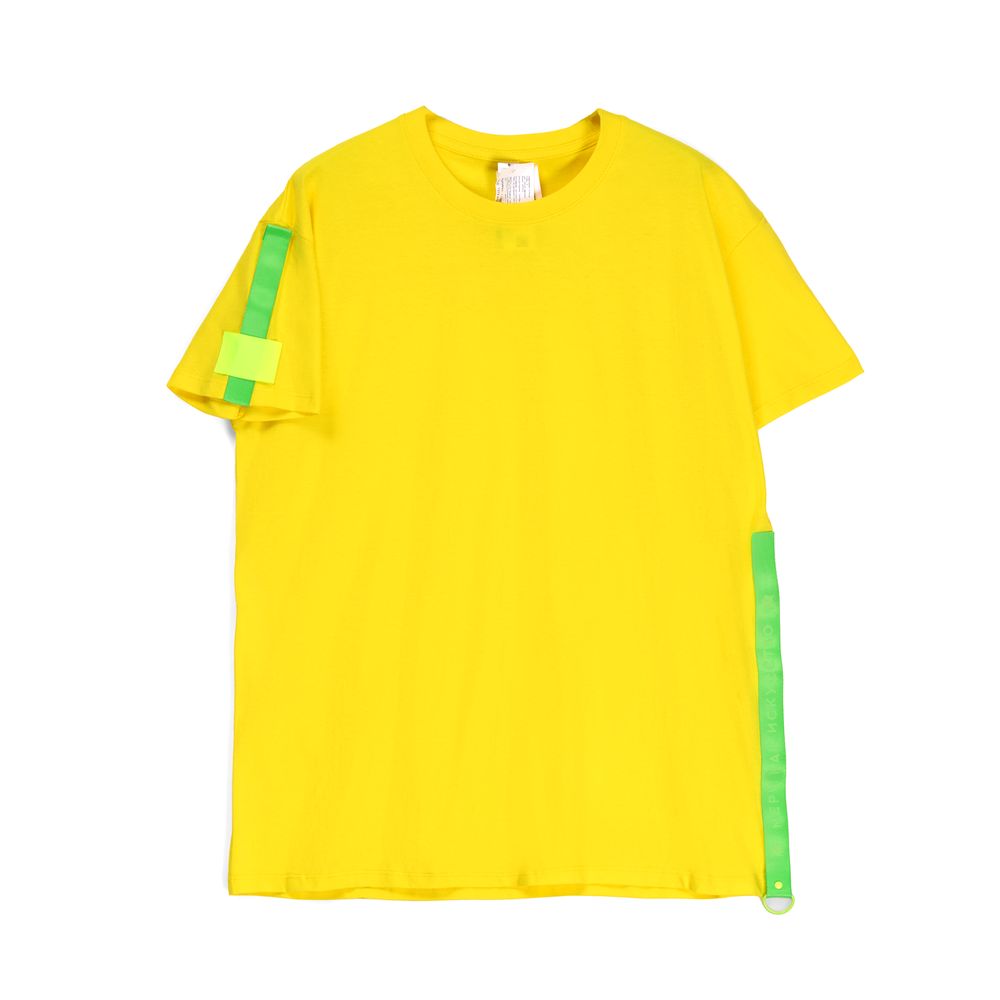 Футболка Imperial 190, лимонная / Миниатюра нанесения (1000)