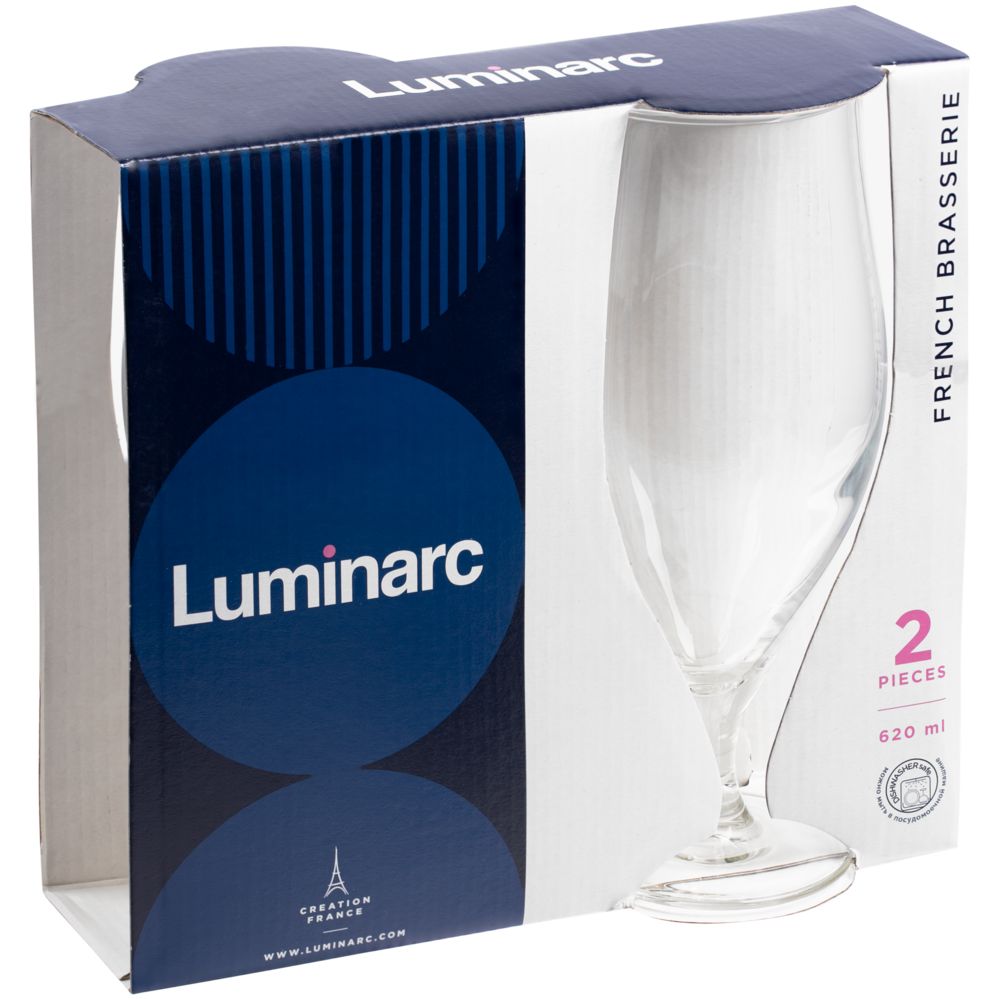 Набор из 2 бокалов для пива «Французский ресторанчик» / Миниатюра WWW (1000)