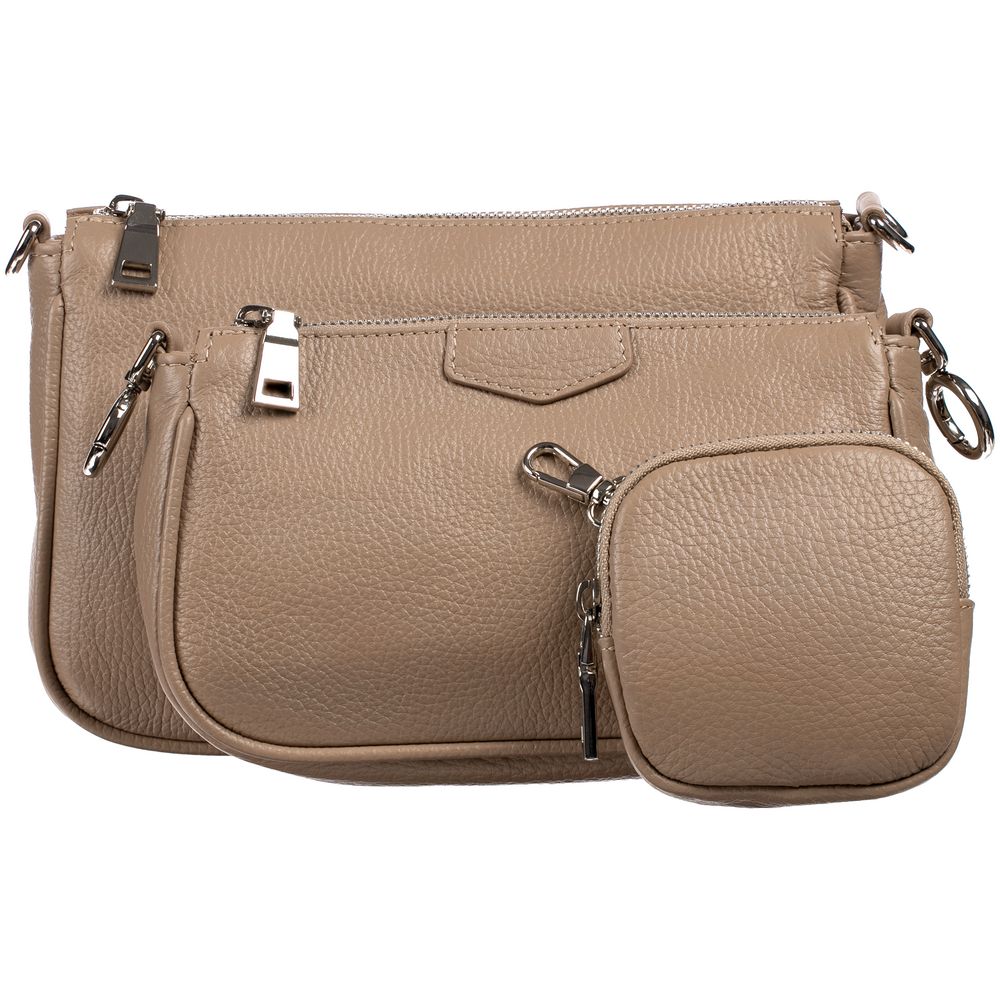 Сумка через плечо Gamma, бежевая / Миниатюра WWW (1000)