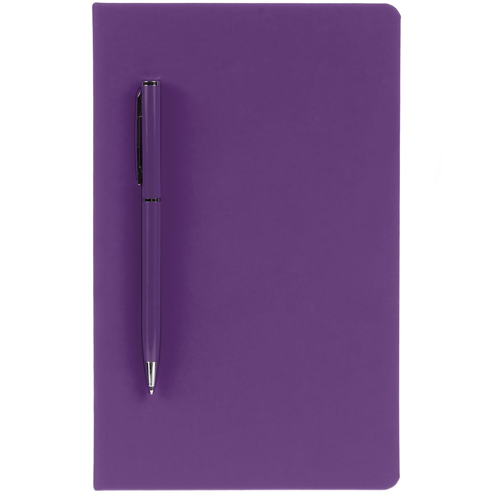 Ежедневник Magnet Shall, недатированный, фиолетовый / Миниатюра WWW (1000)