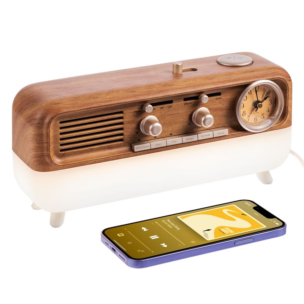 Bluetooth-колонка с часами и подсветкой Multiverse / Миниатюра WWW (1000)