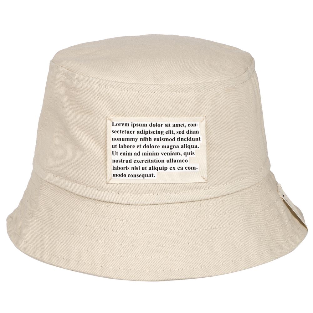 Лейбл хлопковый Doni, XL, неокрашенный / Миниатюра WWW (1000)