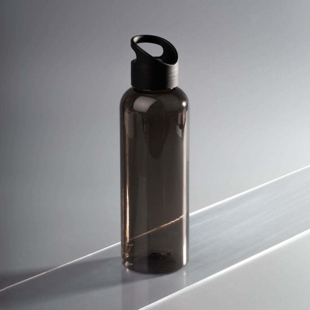 Бутылка для воды Plaske, черная / Миниатюра WWW (1000)