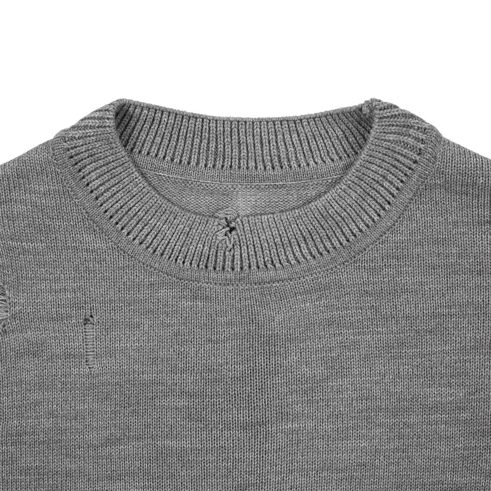 Джемпер оверсайз унисекс Grunge, серый / Миниатюра WWW (1000)