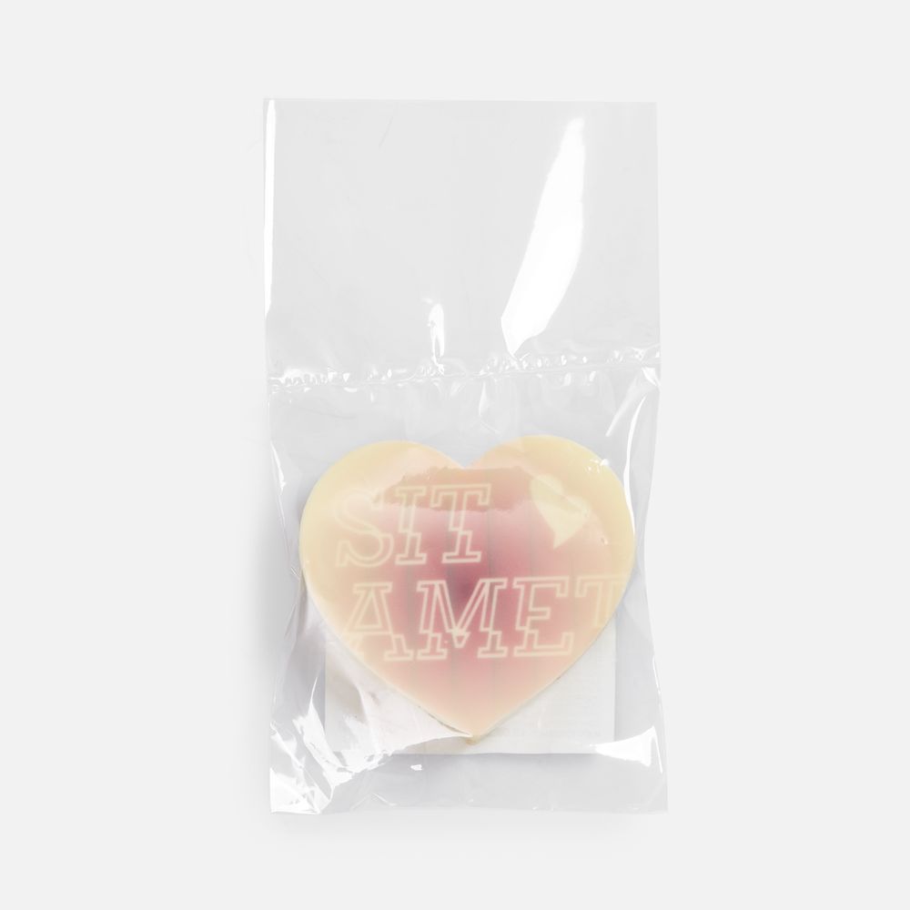 Печенье Dream White в белом шоколаде, сердце / Миниатюра WWW (1000)