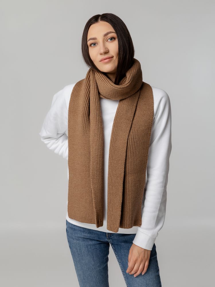 Шарф Tommi, бежевый меланж / Миниатюра WWW (1000)