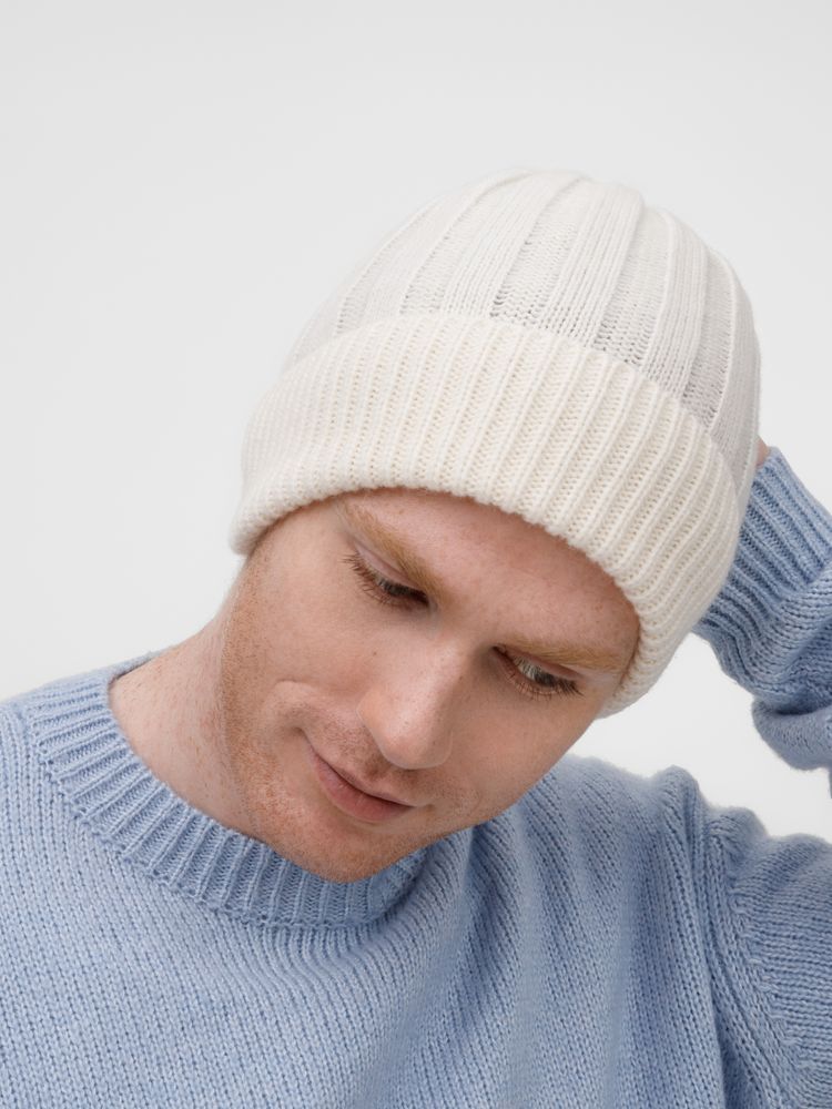 Шапка Bellish, белая (ванильная) / Миниатюра WWW (1000)