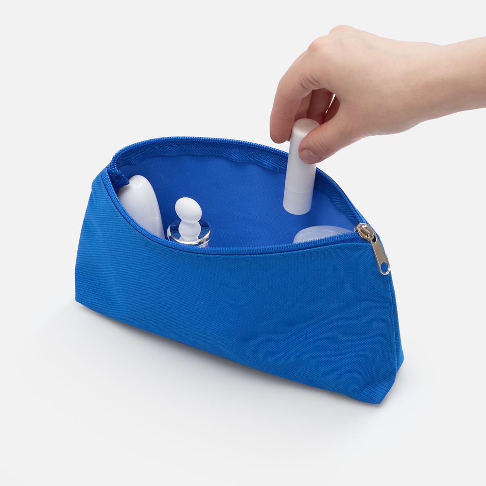 Косметичка Looksi, синяя / Миниатюра WWW (1000)