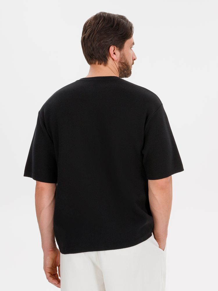 Джемпер с коротким рукавом Siluetti Volumica, черный / Миниатюра WWW (1000)