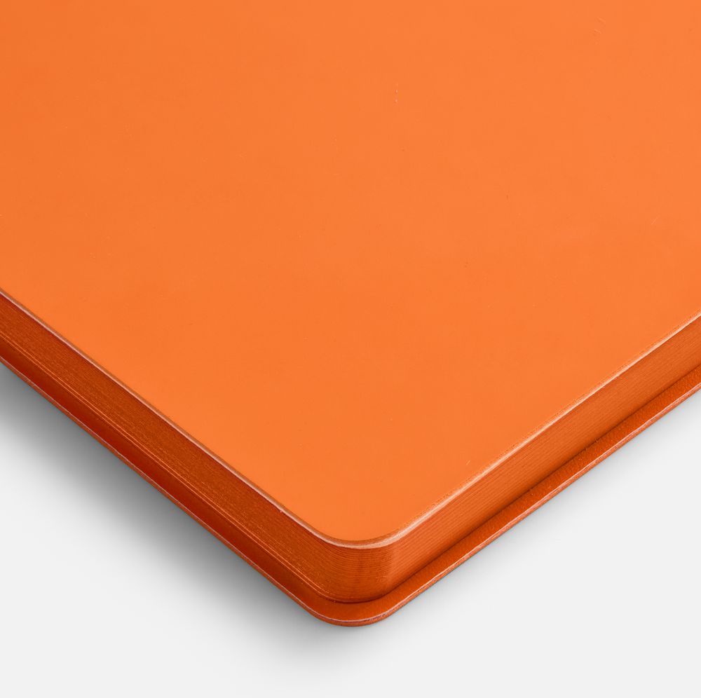 Блокнот Flex Shall ver.2, оранжевый / Миниатюра WWW (1000)