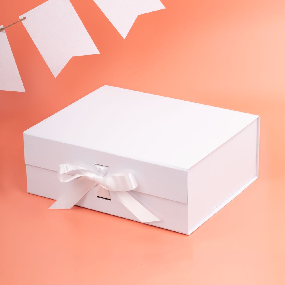 Коробка Rusetti, M, белая / Миниатюра WWW (1000)