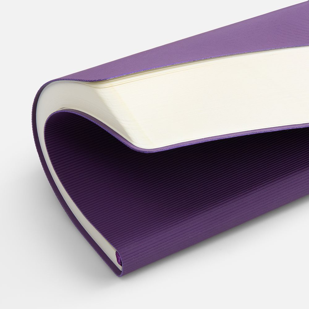 Ежедневник Vale New, недатированный, фиолетовый / Миниатюра WWW (1000)