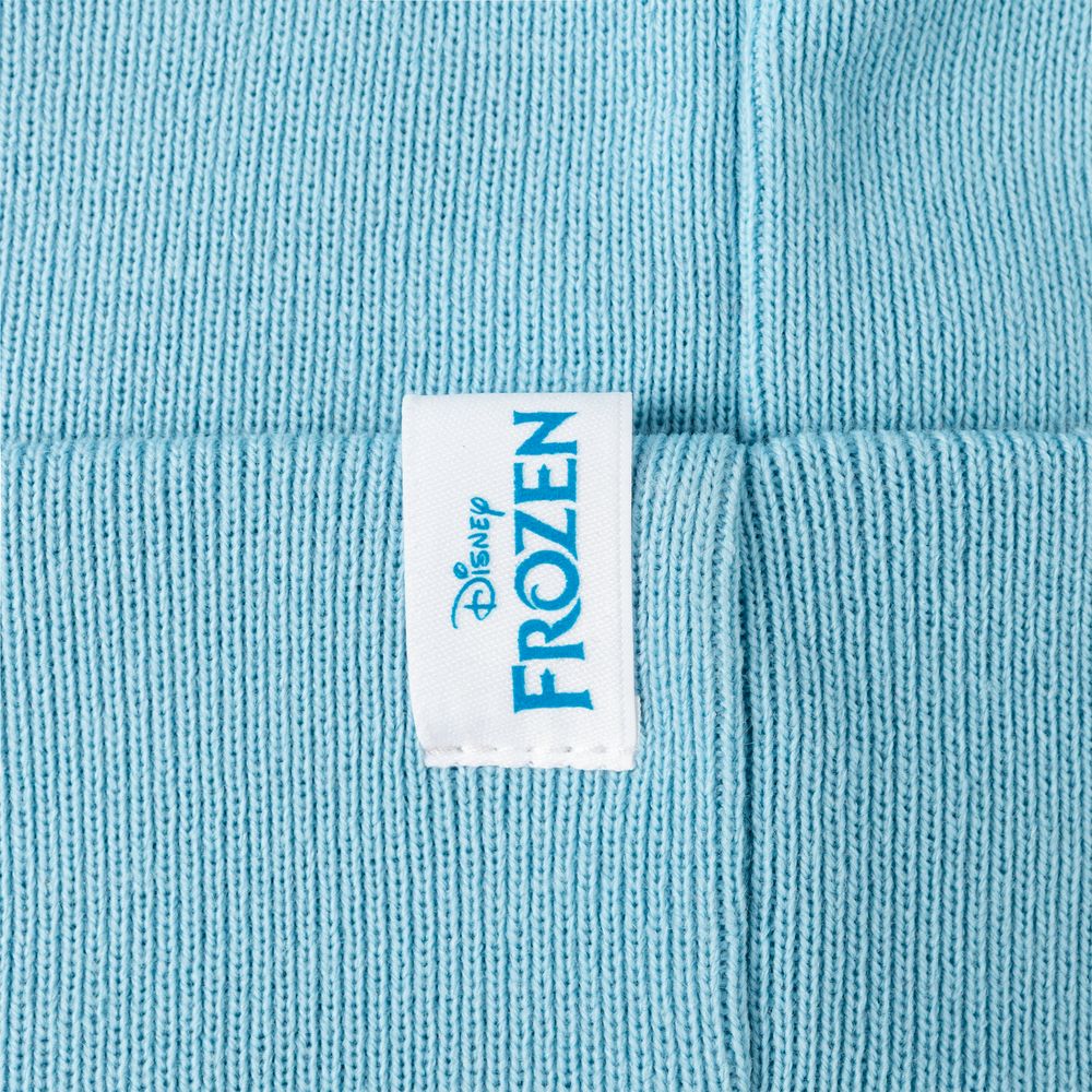Шапка детская с вышивкой Frozen, голубая / Миниатюра WWW (1000)