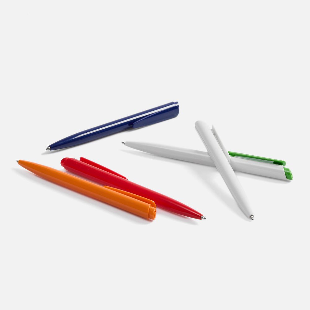 Ручка шариковая Senator Dart Polished, белая / Миниатюра WWW (1000)